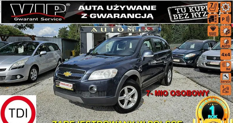 chevrolet dolnośląskie Chevrolet Captiva cena 23900 przebieg: 189000, rok produkcji 2007 z Cieszanów